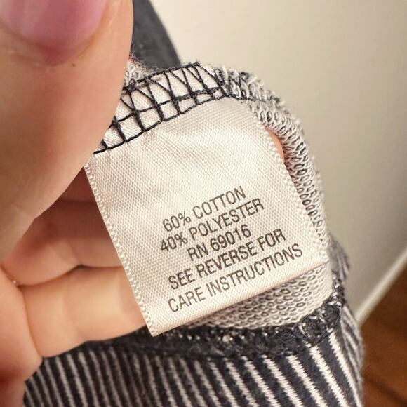 Vintage Breckenridge Nautical Knit Zip Front 3/4 Sleeve Jacket women Size Medium - Picture 6 of 11